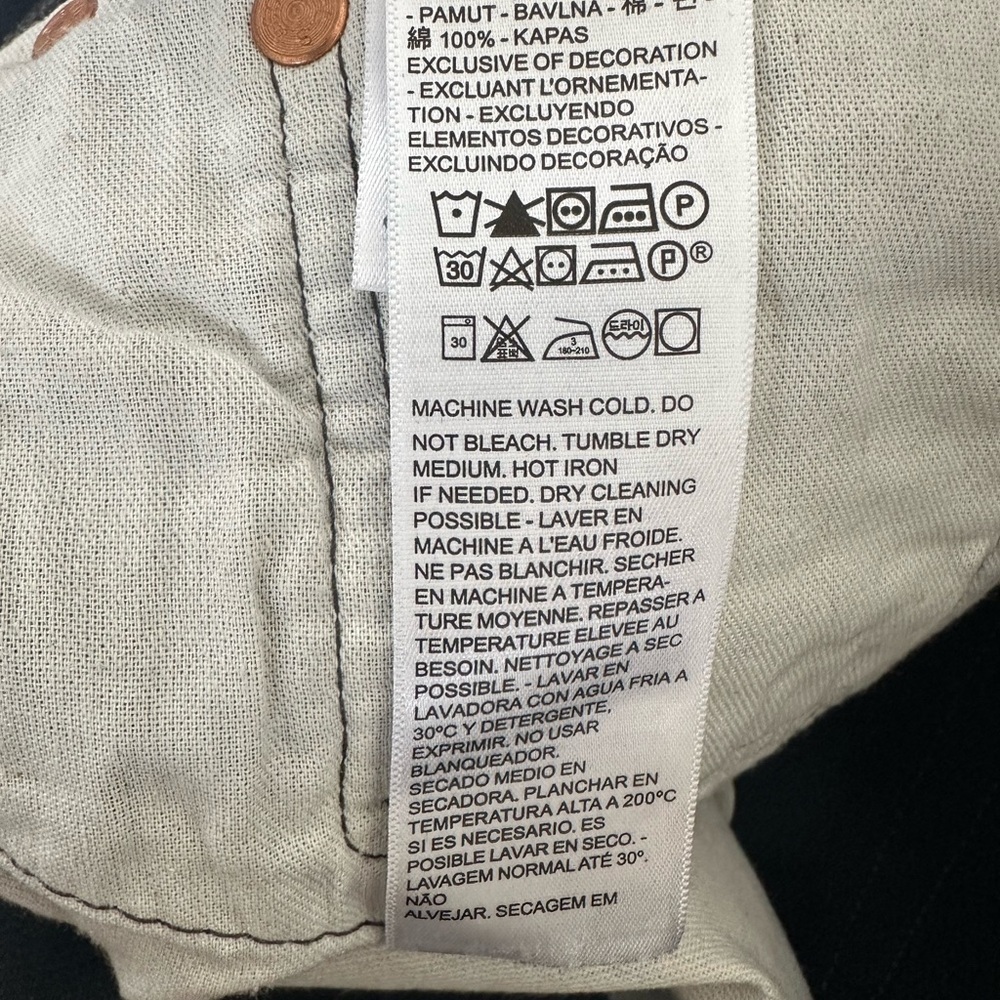 Levi's Black Men's Jeans - Picture 5 of 6